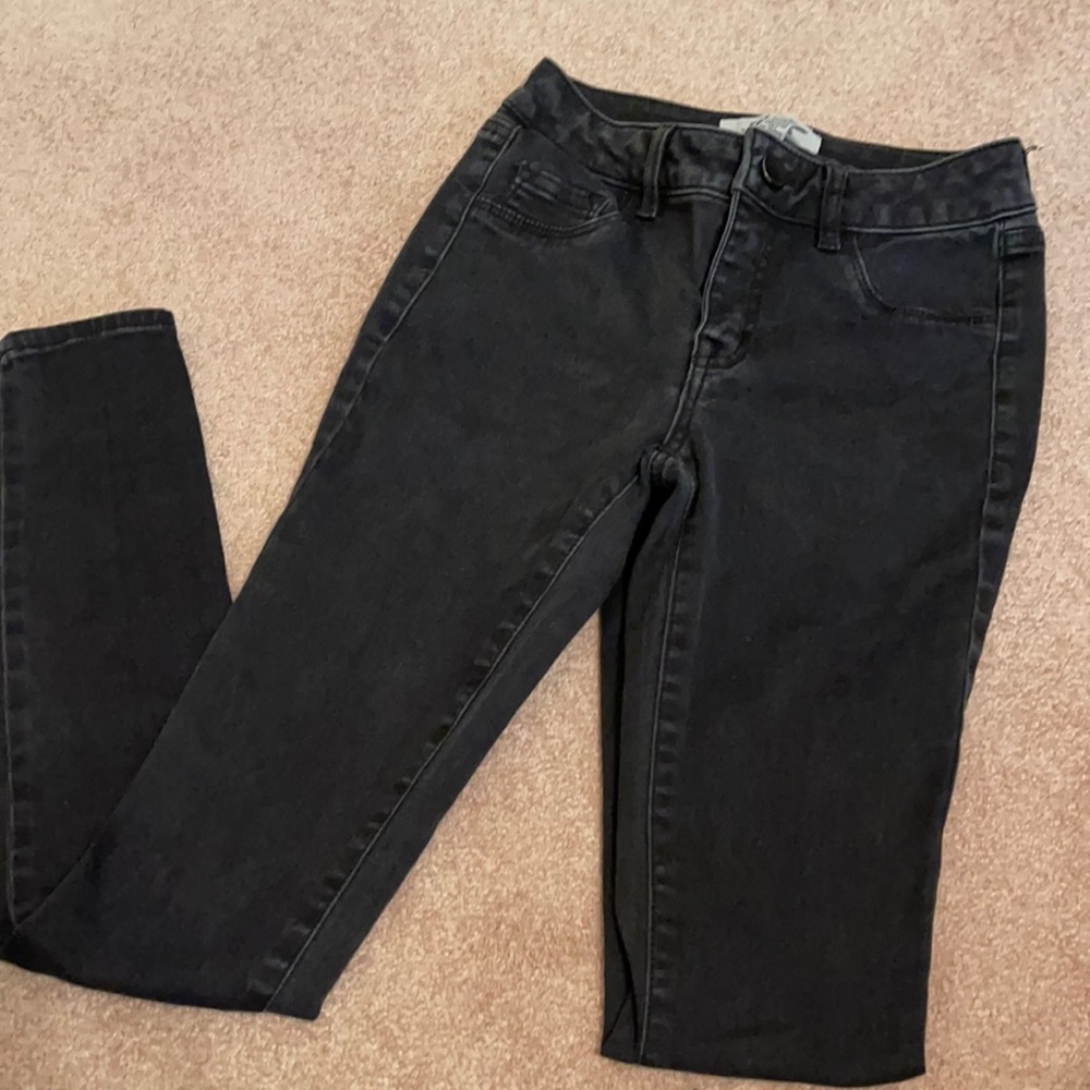 Black stretchy jeggings